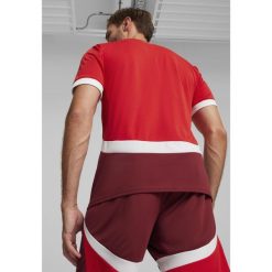 Męska, domowa koszulka reprezentacji Szwajcarii w piłce nożnej 2024 PUMA. Czerwone t-shirty sportowe męskie Puma, m, bez ramiączek, do piłki nożnej. W wyprzedaży za 359.00 zł.