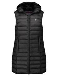 ANAPURNA Kamizelka pikowana "Vakitalana Long" w kolorze czarnym rozmiar: S. Czarne kamizelki damskie ANAPURNA, s. Za 191.88 zł.