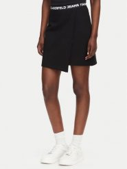 Karl Lagerfeld Jeans Spódnica mini B3W12004 Czarny Regular Fit. Czarne spódniczki damskie Karl Lagerfeld Jeans, s, bez wzorów, z jeansu, mini, trapezowe. Za 389.99 zł.