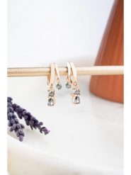 Lodie Silver Srebrne kolczyki z cyrkoniami rozmiar: onesize. Szare kolczyki damskie Lodie Silver, z cyrkonią, srebrne. Za 100.99 zł.