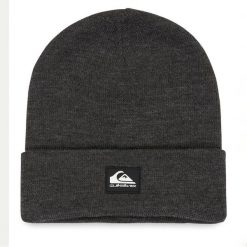 Czapka Quiksilver. Szare czapki męskie Quiksilver, na zimę, bez wzorów. Za 119.99 zł.