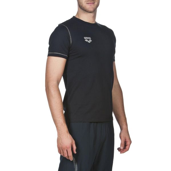 Koszulka sportowa Arena Team Line Ss Tee. Niebieskie t-shirty sportowe męskie Arena, xl, z materiału, bez ramiączek. Za 157.00 zł.