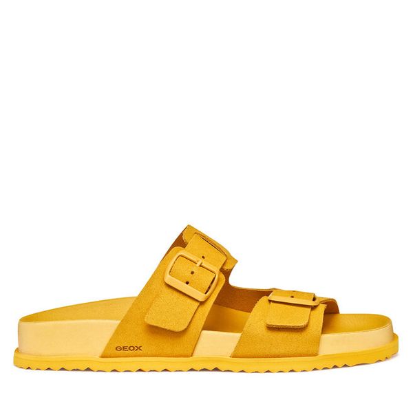 Klapki Geox. Żółte klapki i japonki męskie Geox. Za 359.99 zł.
