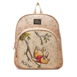 Plecak Winnie The Pooh. Brązowe plecaki damskie Winnie The Pooh, bez wzorów, sportowe. Za 89.99 zł.