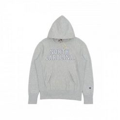 Bluza sportowa męska Champion North Carolina. Szare bluzy sportowe męskie CHAMPION, bez wzorów, sportowe, bez kołnierzyka, bez ramiączek. Za 281.00 zł.