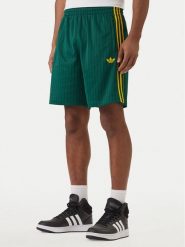 Adidas Szorty sportowe Firebird Engineered Stripes KS5504 Zielony Regular Fit. Zielone szorty sportowe męskie Adidas, m, z syntetyku. Za 219.99 zł.