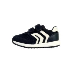 Buty GEOX B ALBEN BOY Niebieski. Białe buty fitness męskie Geox, do biegania. Za 161.99 zł.