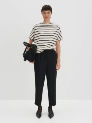 Someday Bluza "Usalina" w kolorze biało-czarnym rozmiar: 40. Białe bluzy bez kaptura damskie Someday. Za 154.79 zł.