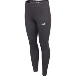Legginsy treningowe damskie SPDF302 - szary melanż. Szare legginsy damskie 4f, bez wzorów, z dzianiny. W wyprzedaży za 59.99 zł.