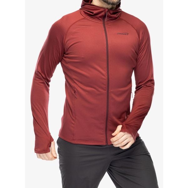 Bluza rozpinana męska Inov-8 Venturelite Mid Hoodie FZ. Czerwone bluzy bez kaptura męskie Inov-8, m. Za 266.99 zł.