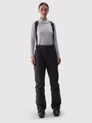 4F Spodnie narciarskie w kolorze czarnym rozmiar: M. Czarne spodnie dresowe damskie 4f, m, bez wzorów. Za 375.08 zł.