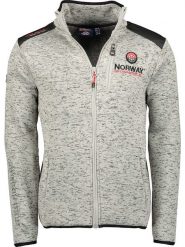 Geographical Norway Kurtka polarowa "Tavid" w kolorze szarym rozmiar: S. Szare kurtki męskie Geographical Norway, s, bez wzorów, z polaru, bez kaptura. Za 132.05 zł.
