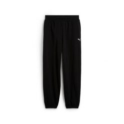 Spodnie Puma Wardrobe Ess Relaxed Tr Cl. Czarne spodnie dresowe damskie Puma, xs, bez wzorów. Za 249.99 zł.