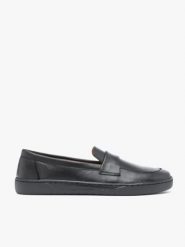 Czarne mokasyny barefoot. Czarne mokasyny damskie Brawo sp. z o.o., ze skóry. Za 399.99 zł.