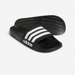 Second Life - Klapki basenowe Adidas Adilette Shower - Stan Doskonały. Białe klapki i japonki męskie Adidas, z materiału. Za 84.99 zł.