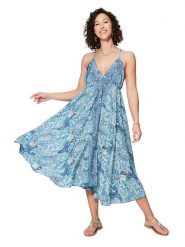 Ipanima Sukienka w kolorze błękitnym rozmiar: 34-40. Niebieskie sukienki damskie Ipanima, bez wzorów, klasyczne, bez kołnierzyka, bez ramiączek, midi, sportowe. Za 78.99 zł.