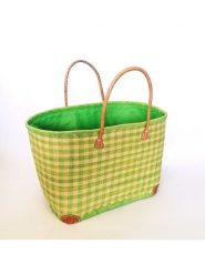 Le Comptoir de la Plage Torba plażowa "Carreau" w kolorze beżowo-zielonym - 52 x 35 x 22 cm rozmiar: onesize. Brązowe torebki klasyczne damskie Le Comptoir de la Plage, bez wzorów, z materiału, bez dodatków. Za 82.99 zł.