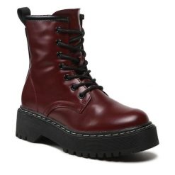 Trapery Jenny Fairy. Czerwone trapery damskie Jenny Fairy, bez obcasa. Za 143.99 zł.