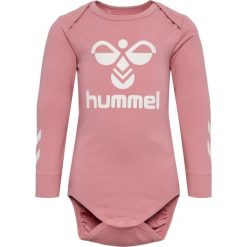 Body z długim rękawem dla dziewczynki Hummel Marie. Czerwone koszulki dziewczęce HUMMEL, l, bez wzorów, z bawełny, bez ramiączek. Za 171.00 zł.