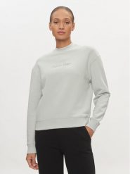 Calvin Klein Bluza Hero Logo K20K205450 Niebieski Regular Fit. Niebieskie bluzy bez kaptura damskie CALVIN KLEIN, s, z bawełny. Za 359.99 zł.