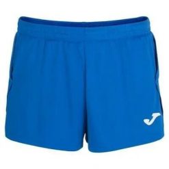 Spodenki do biegania męskie Joma Record II. Niebieskie szorty męskie Joma, z materiału, bez kołnierzyka. Za 58.99 zł.