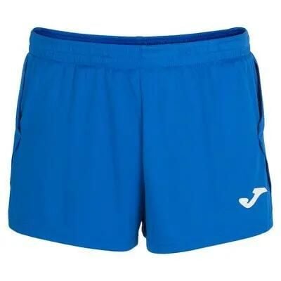Spodenki do biegania męskie Joma Record II. Niebieskie szorty męskie Joma, z materiału, bez kołnierzyka. Za 58.99 zł.