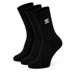 Skarpety długie DC Shoes. Czarne skarpetki męskie DC Shoes, bez wzorów. Za 49.99 zł.