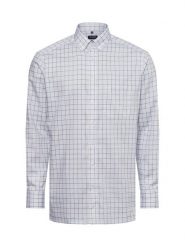 OLYMP Luxor modern Fit Koszula Mężczyźni Modern Fit Bawełna wielokolorowy|beżowy|szary|niebieski, 44. Brązowe koszule męskie OLYMP Luxor modern Fit, m, bez wzorów, z bawełny, bez kołnierzyka, bez ramiączek. Za 329.95 zł.