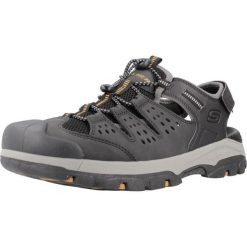 Buty trekkingowe męskie Skechers Tresmen. Brązowe buty trekkingowe męskie Skechers, z materiału, bez zapięcia, trekkingowe. Za 490.00 zł.