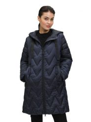 Betty Barclay Płaszcz pikowany w kolorze granatowym rozmiar: 44. Niebieskie płaszcze damskie Betty Barclay, bez wzorów. Za 252.94 zł.