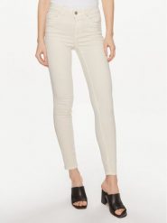 Vero Moda Jeansy Flash 10307571 Écru Skinny Fit. Jeansy damskie Vero Moda. Za 119.99 zł.