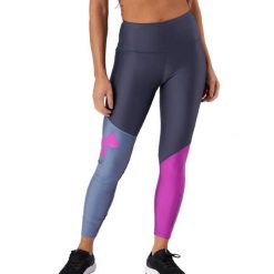 Legginsy Sportowe Damskie S. Fioletowe legginsy sportowe damskie Under Armour, s, bez wzorów, z materiału, na fitness i siłownię. Za 220.95 zł.