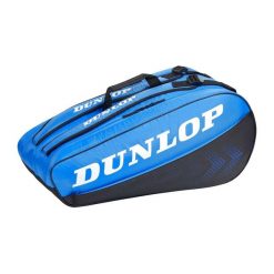 Torba tenisowa na rakiety Dunlop FX Club 10 Racket Bag. Czarne torebki klasyczne damskie Dunlop, bez wzorów, bez dodatków. Za 369.99 zł.