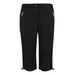 Damskie Spodenki Xert Stretch Casual Shorts. Czarne szorty damskie Regatta, bez wzorów, casualowe. Za 103.99 zł.