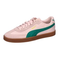 Buty sportowe damskie Puma Club Ii Era. Czerwone buty sportowe na co dzień damskie Puma, bez wzorów, z zamszu, trekkingowe. Za 189.00 zł.