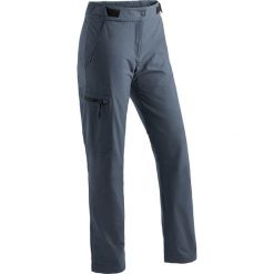Spodnie damskie Maier Sports R3 Zed. Niebieskie spodnie materiałowe damskie Maier Sports, bez wzorów, z materiału. Za 846.00 zł.