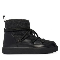 Śniegowce Inuikii. Czarne buty zimowe męskie Inuikii, bez zapięcia. Za 1,249.00 zł.