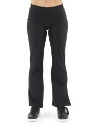 Leone 1947 Never Without Damskie rozciągliwe bawełniane legginsy z rozcięciami. Czarne legginsy damskie LEONE 1947 APPAREL, s, z aplikacjami, z bawełny. Za 235.76 zł.