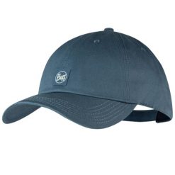 Czapka z daszkiem dla dorosłych Buff Baseball Cap. Szare czapki męskie Buff, bez wzorów, z bawełny. Za 139.90 zł.
