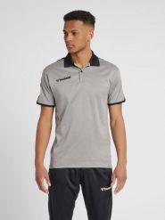 Koszulka HUMMEL AUTHENTIC FUNCTIONAL POLO. Czarne koszulki polo męskie HUMMEL, m, bez wzorów, z jersey, bez ramiączek. Za 62.00 zł.
