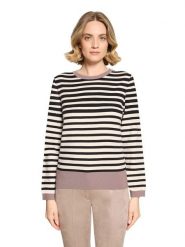 Betty Barclay Sweter w kolorze czarno-kremowym rozmiar: 48. Brązowe swetry klasyczne damskie Betty Barclay, bez kołnierzyka. Za 229.95 zł.