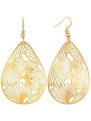 LA CHIQUITA Pozłacane kolczyki rozmiar: onesize. Żółte kolczyki damskie LA CHIQUITA, pozłacane, z zapięciem typu bigiel. Za 117.73 zł.