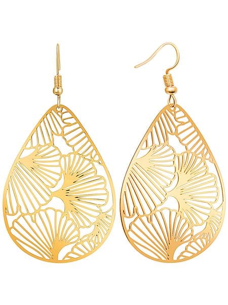 LA CHIQUITA Pozłacane kolczyki rozmiar: onesize. Żółte kolczyki damskie LA CHIQUITA, pozłacane, z zapięciem typu bigiel. Za 109.00 zł.