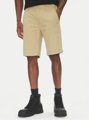 Timberland Szorty materiałowe TB0A5U2K Beżowy Regular Fit. Brązowe szorty męskie Timberland, bez wzorów, z bawełny. Za 249.99 zł.
