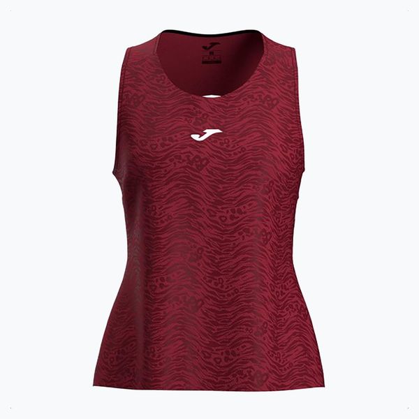 Koszulka tenisowa damska Joma Challenge Sleeveless W. Czerwone topy sportowe damskie Joma, m, bez wzorów, z elastanu, bez ramiączek. Za 119.99 zł.