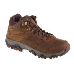Buty trekkingowe męskie Merrell Moab Adventure 3 Mid. Brązowe buty trekkingowe męskie MERRELL, z gumy, bez zapięcia, trekkingowe. Za 703.00 zł.