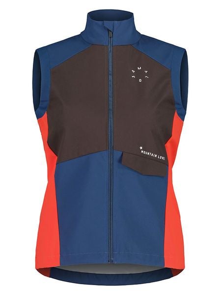 Maloja Kamizelka softshellowa "BärenkopfM." w kolorze granatowym rozmiar: M. Niebieskie kamizelki damskie Maloja, m. Za 191.88 zł.