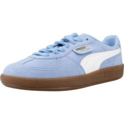 Tenisówki Puma Model Palermo Kolor Niebieski. Niebieskie trampki i tenisówki damskie Puma, bez wzorów, z gumy. W wyprzedaży za 349.00 zł.