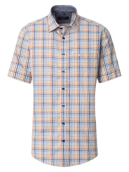 CASAMODA Koszula - Casual fit - ze wzorem rozmiar: 5XL. Koszule męskie CASAMODA, xl, bez wzorów, z bawełny, bez kołnierzyka, bez ramiączek. Za 83.62 zł.