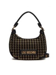 LOVE MOSCHINO Torebka JC4058PP1LLH100A Czarny. Czarne torebki klasyczne damskie Love Moschino, bez wzorów, ze skóry, bez dodatków. Za 869.99 zł.